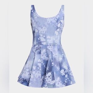 🦋LoveShackFancy Piero Floral Denim Mini Dress Size 4 NWT/$290 🦋